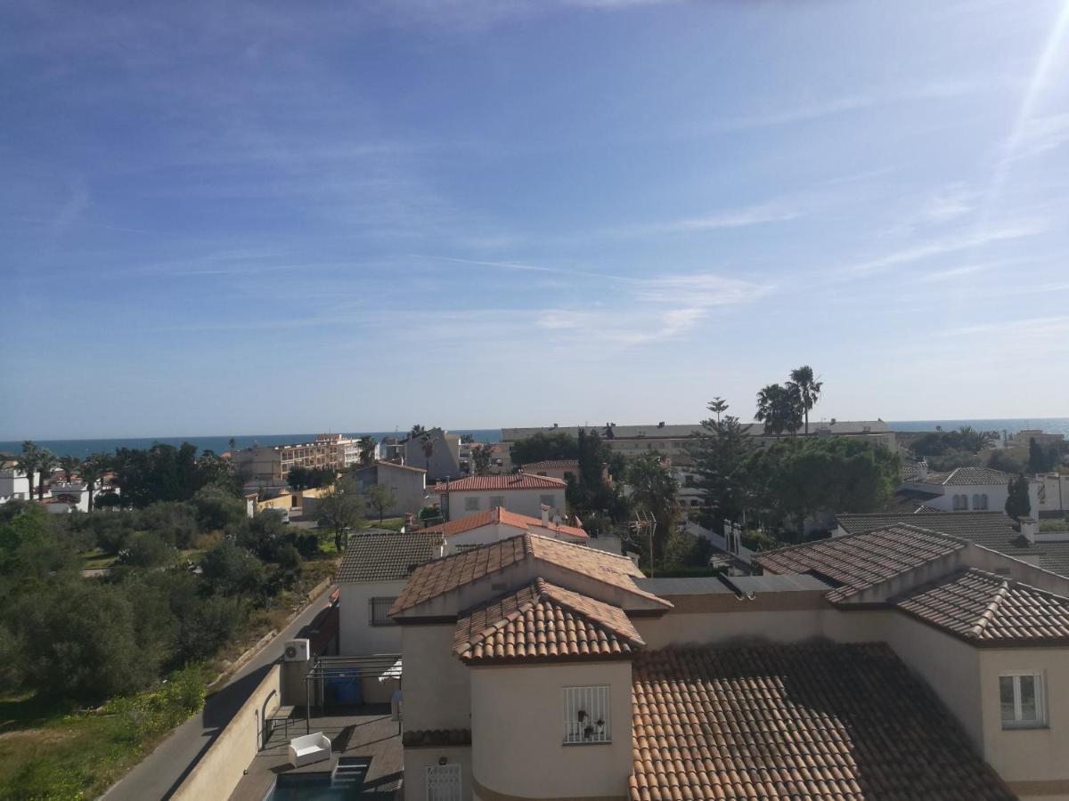 Apartamento Con Piscina Y Terraza Con Vista Al Mar Vinarós Eksteriør billede